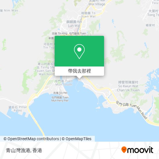 青山灣漁港地圖