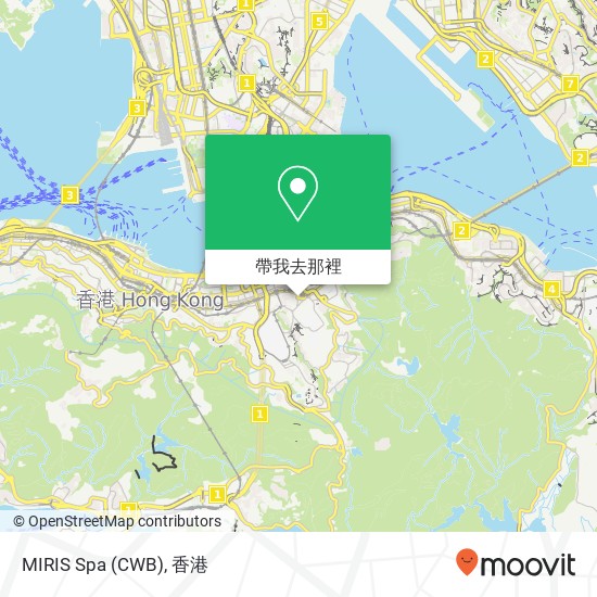 MIRIS Spa (CWB)地圖