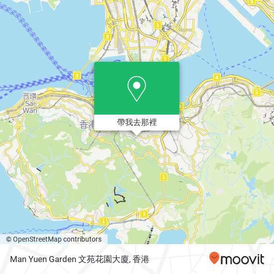 Man Yuen Garden 文苑花園大廈地圖