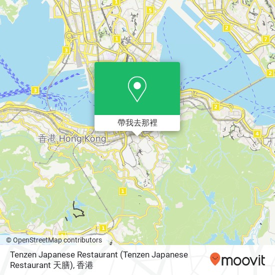 Tenzen Japanese Restaurant地圖