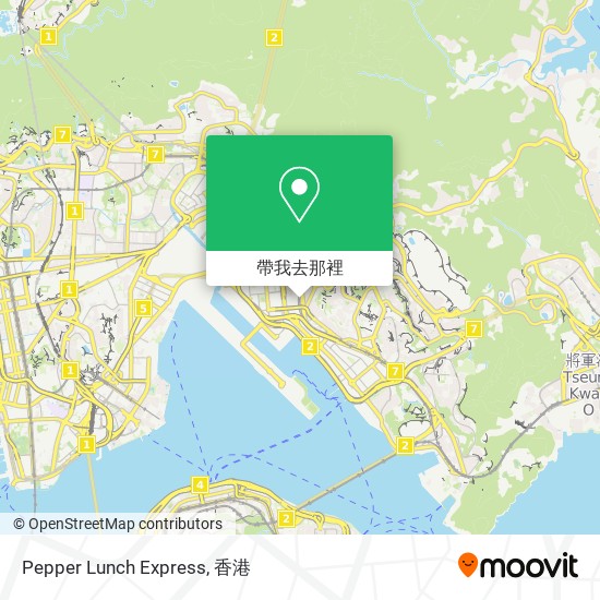Pepper Lunch Express地圖