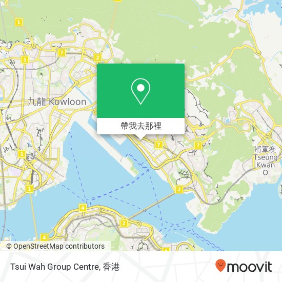 Tsui Wah Group Centre地圖