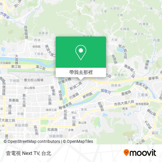 壹電視 Next TV地圖