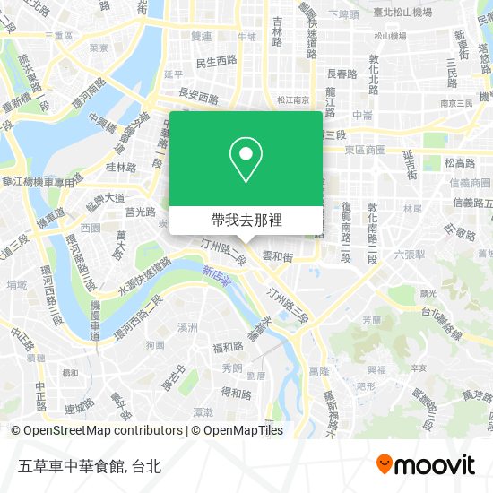 五草車中華食館地圖