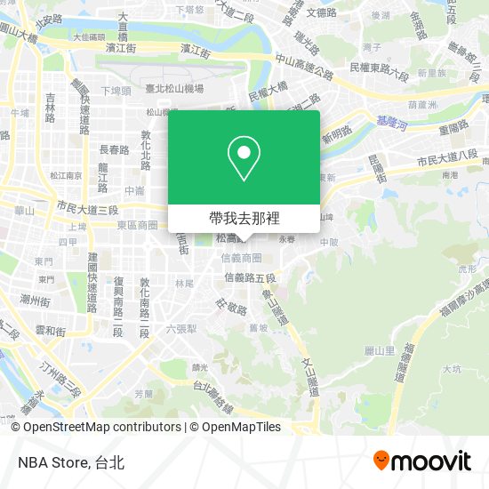 NBA Store地圖