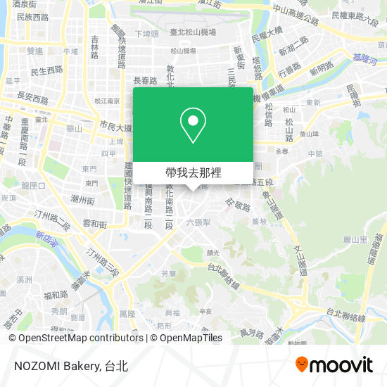NOZOMI Bakery地圖