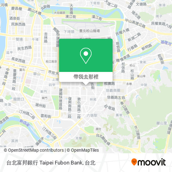 台北富邦銀行 Taipei Fubon Bank地圖