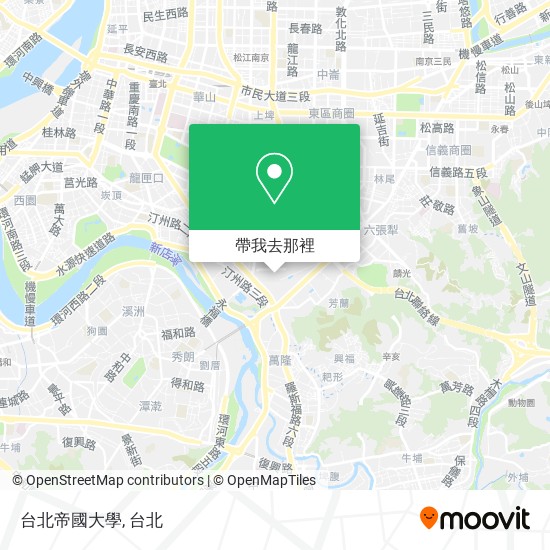台北帝國大學地圖