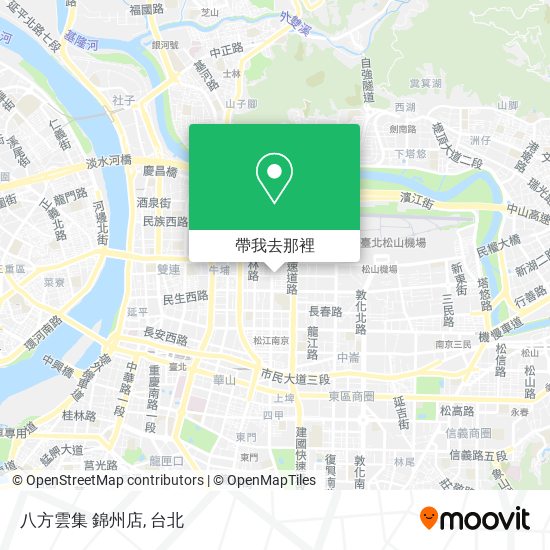 八方雲集 錦州店地圖