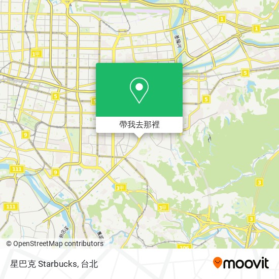 星巴克 Starbucks地圖