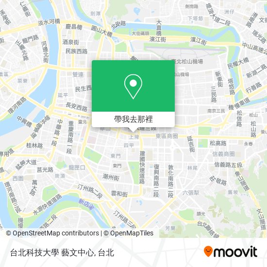 台北科技大學 藝文中心地圖
