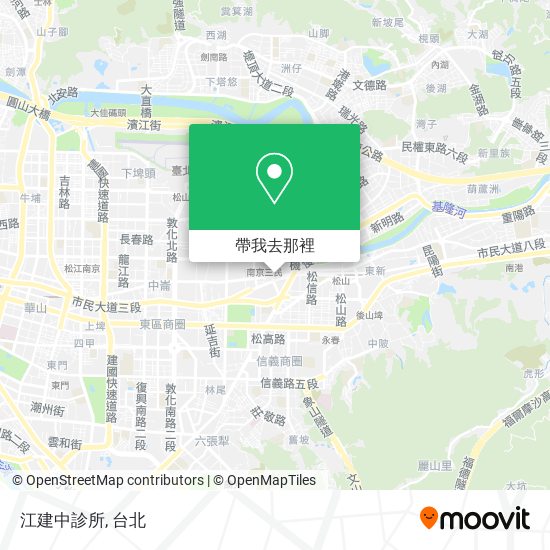 江建中診所地圖