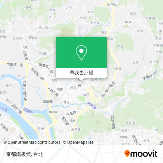 京都鐵板燒地圖