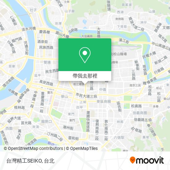 台灣精工SEIKO地圖