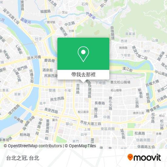 台北之冠地圖