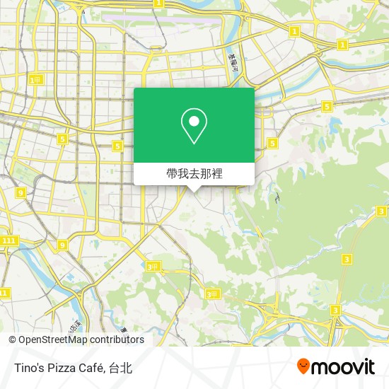 Tino's Pizza Café地圖