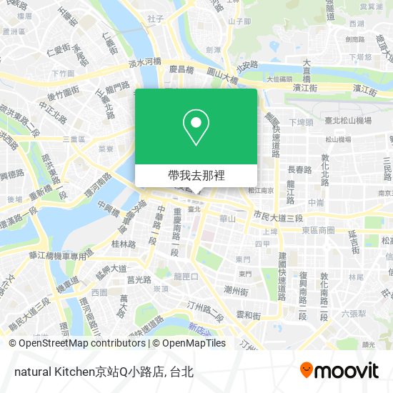 natural Kitchen京站Q小路店地圖