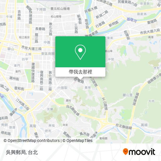 吳興郵局地圖