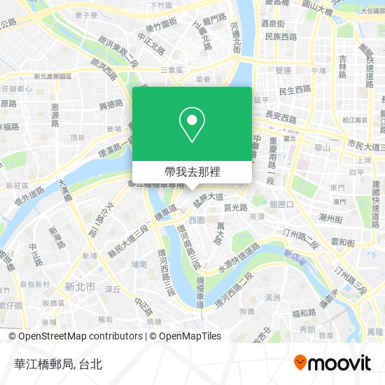 華江橋郵局地圖