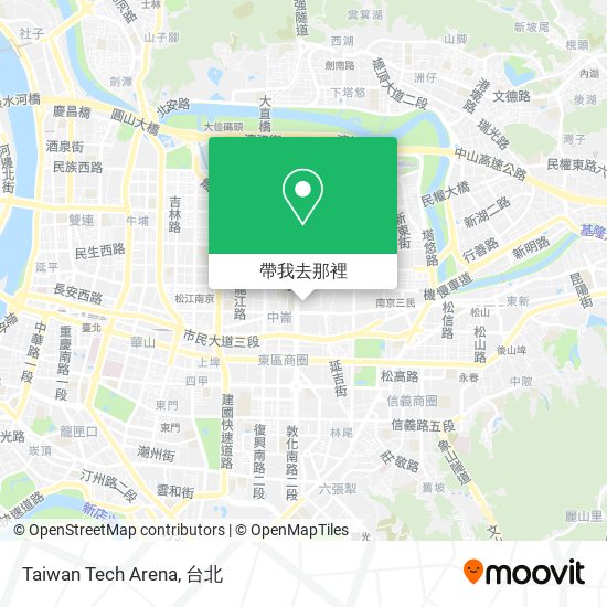 Taiwan Tech Arena地圖
