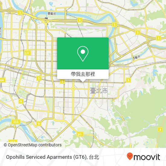 Opohills Serviced Aparments (GT6)地圖