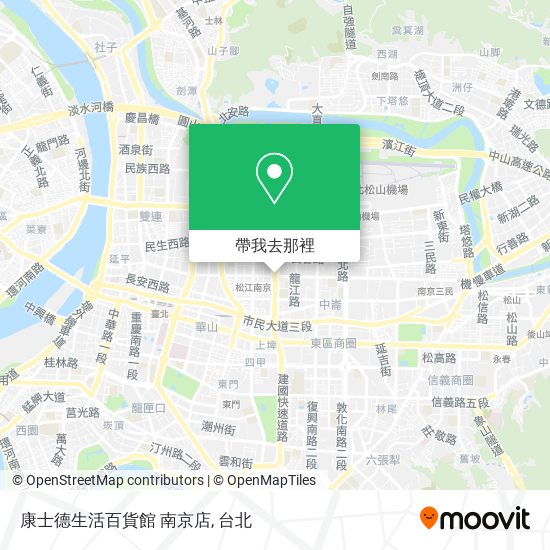 康士德生活百貨館 南京店地圖