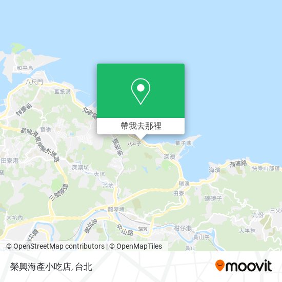 榮興海產小吃店地圖