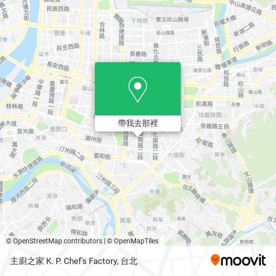 主廚之家 K. P. Chef's Factory地圖