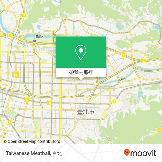 Taiwanese Meatball地圖