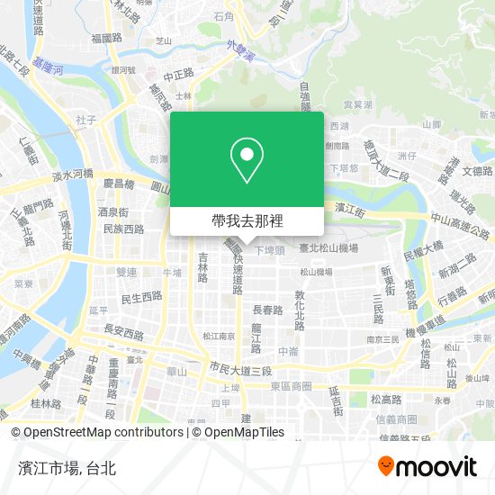 濱江市場地圖