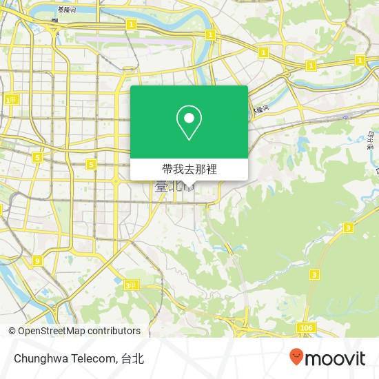 Chunghwa Telecom地圖