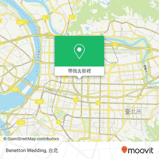 Benetton Wedding地圖