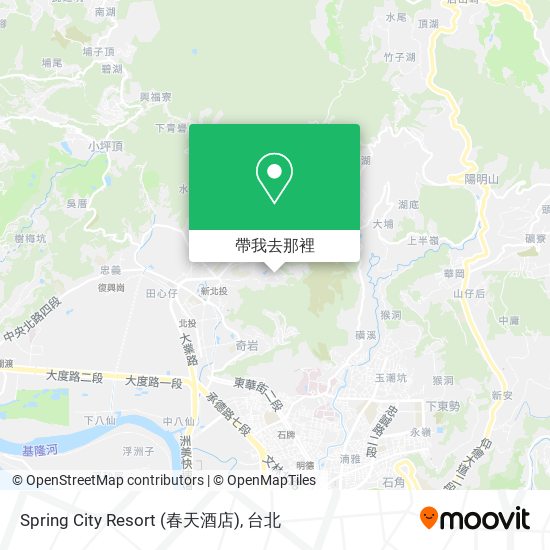 Spring City Resort (春天酒店)地圖