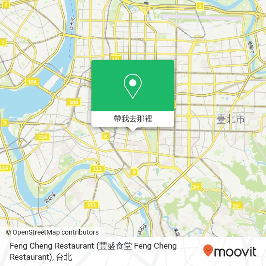 Feng Cheng Restaurant地圖