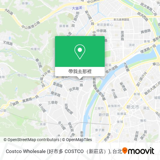 Costco Wholesale (好市多 COSTCO（新莊店）)地圖