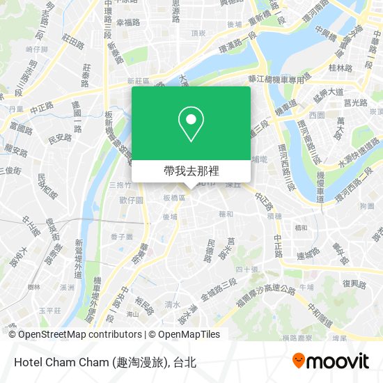 Hotel Cham Cham (趣淘漫旅)地圖