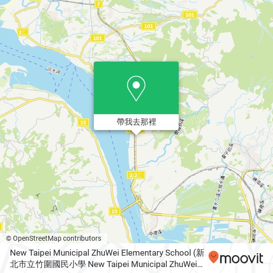 New Taipei Municipal ZhuWei Elementary School地圖