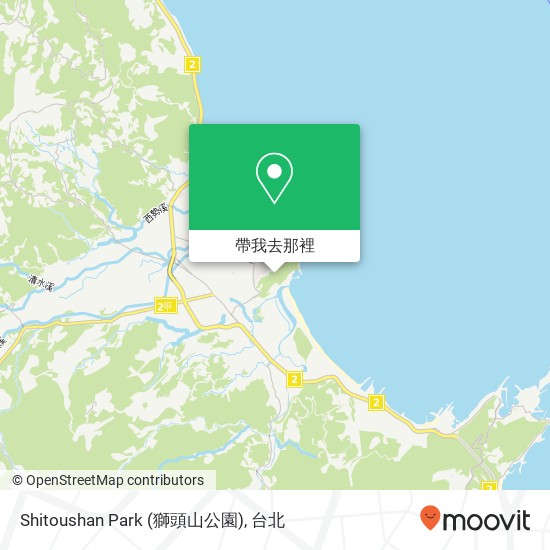 Shitoushan Park (獅頭山公園)地圖