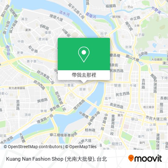 Kuang Nan Fashion Shop (光南大批發)地圖