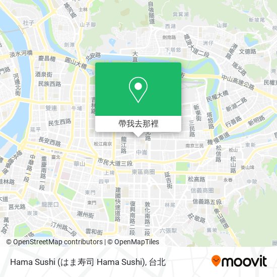 Hama Sushi (はま寿司 Hama Sushi)地圖