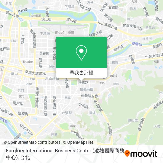 Farglory International Business Center (遠雄國際商務中心)地圖
