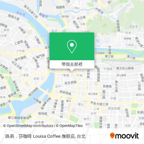 路易．莎咖啡 Louisa Coffee 撫順店地圖