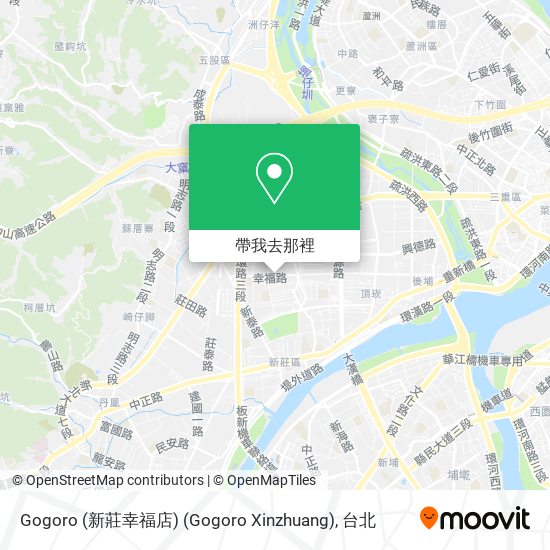 Gogoro (新莊幸福店) (Gogoro Xinzhuang)地圖