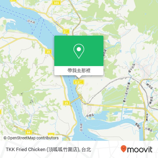 TKK Fried Chicken (頂呱呱竹圍店)地圖