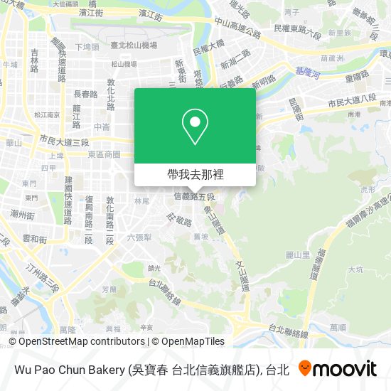 Wu Pao Chun Bakery (吳寶春 台北信義旗艦店)地圖