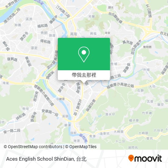 Aces English School ShinDian地圖