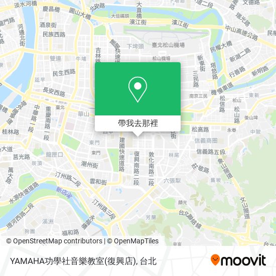 YAMAHA功學社音樂教室(復興店)地圖
