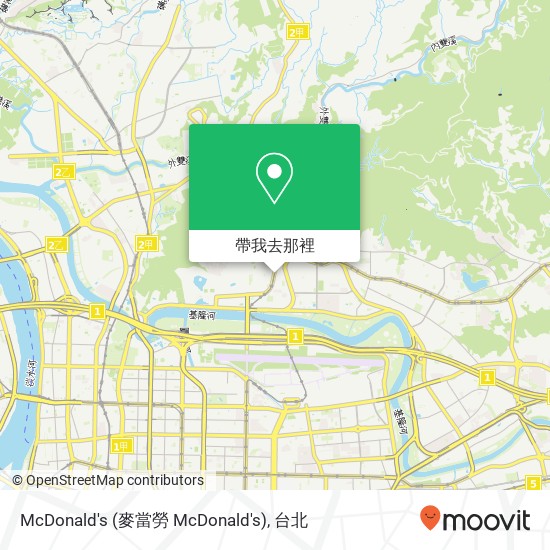 McDonald's (麥當勞 McDonald's)地圖