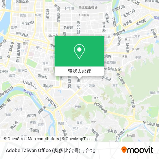 Adobe Taiwan Office地圖