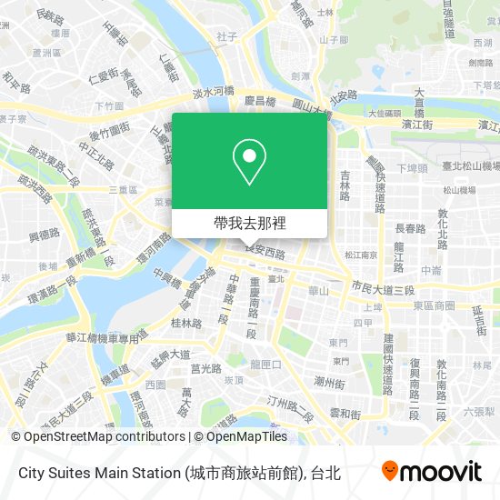 City Suites Main Station (城市商旅站前館)地圖
